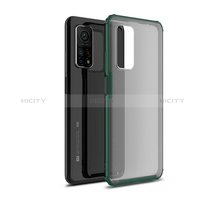 Carcasa Bumper Funda Silicona Transparente WL1 para Xiaomi Redmi K30S 5G Verde