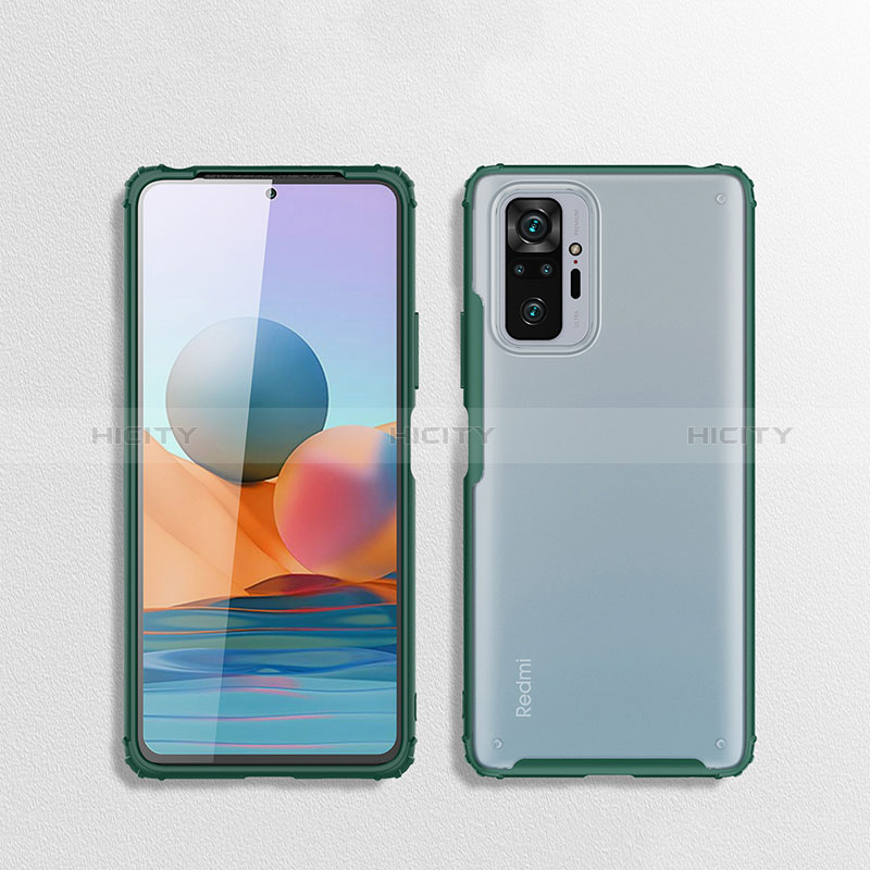 Carcasa Bumper Funda Silicona Transparente WL1 para Xiaomi Redmi Note 10 Pro Max