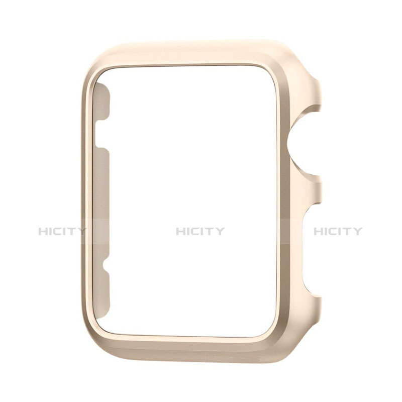 Carcasa Bumper Lujo Marco de Aluminio C01 para Apple iWatch 2 38mm Oro