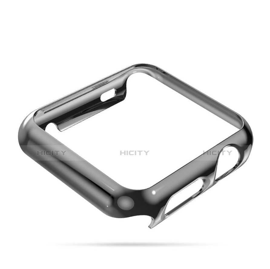 Carcasa Bumper Lujo Marco de Aluminio para Apple iWatch 2 42mm Gris