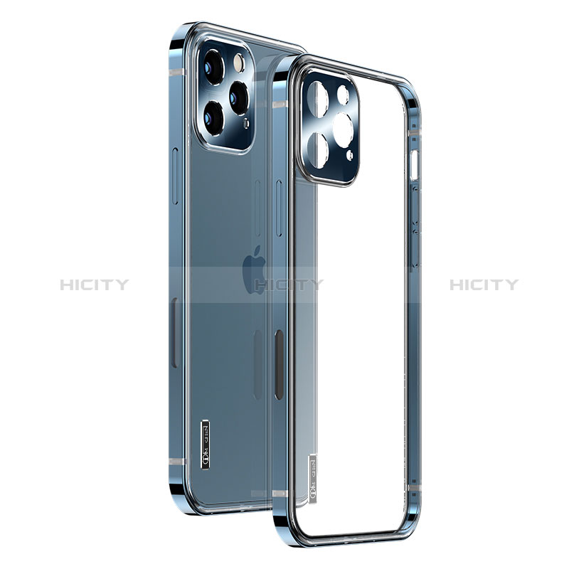 Carcasa Bumper Lujo Marco de Metal y Plastico Funda JL3 para Apple iPhone 13 Pro