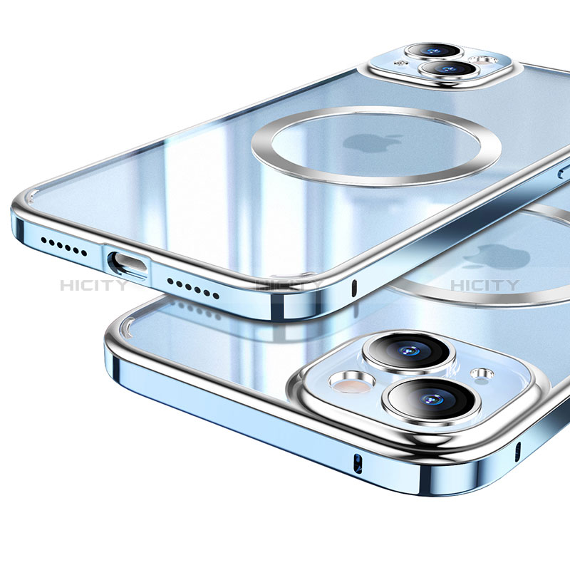 Carcasa Bumper Lujo Marco de Metal y Plastico Funda LF5 para Apple iPhone 14