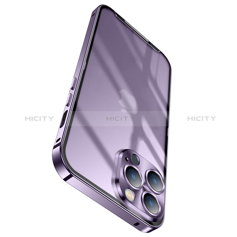Carcasa Bumper Lujo Marco de Metal y Plastico Funda LK1 para Apple iPhone 13