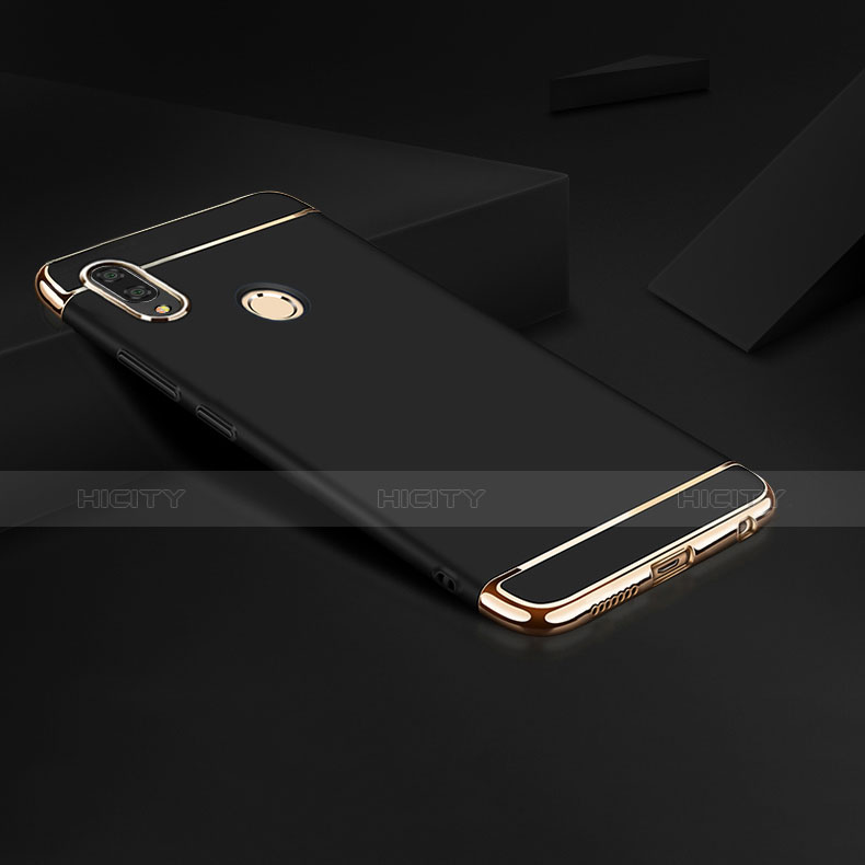 Carcasa Bumper Lujo Marco de Metal y Plastico Funda M01 para Huawei Enjoy 9 Plus