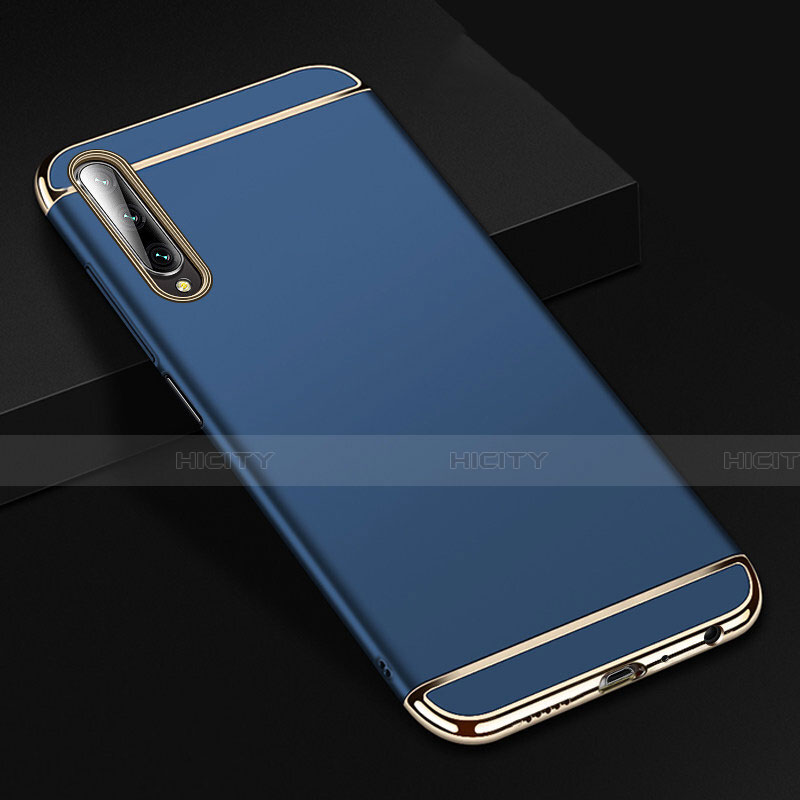 Carcasa Bumper Lujo Marco de Metal y Plastico Funda M01 para Huawei Honor 9X Pro