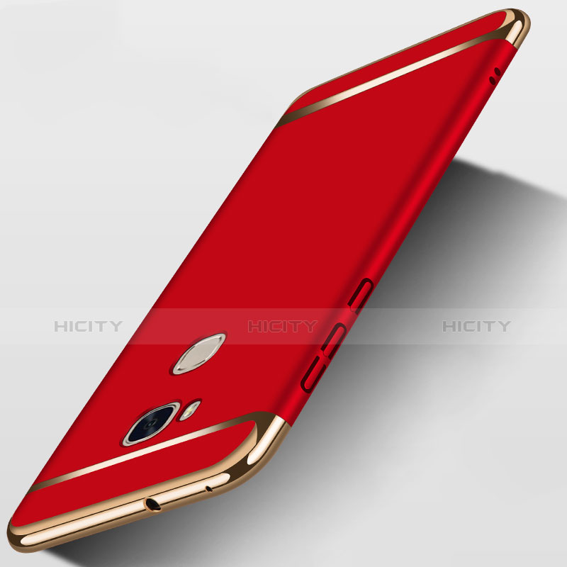 Carcasa Bumper Lujo Marco de Metal y Plastico Funda M01 para Huawei Honor X5