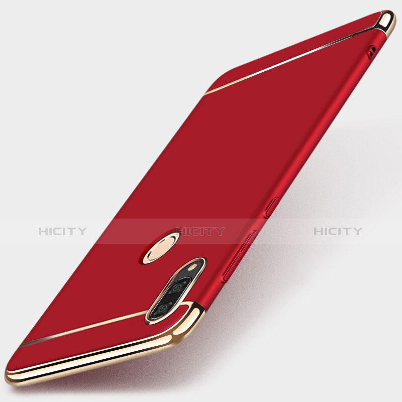 Carcasa Bumper Lujo Marco de Metal y Plastico Funda M01 para Huawei Y9 (2019)