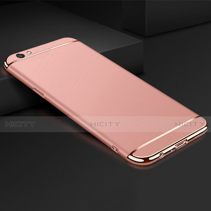 Carcasa Bumper Lujo Marco de Metal y Plastico Funda M01 para Oppo A3