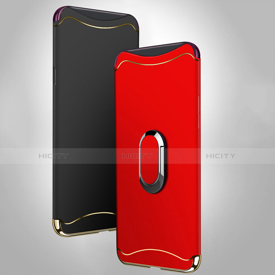 Carcasa Bumper Lujo Marco de Metal y Plastico Funda M01 para Oppo Find X Super Flash Edition