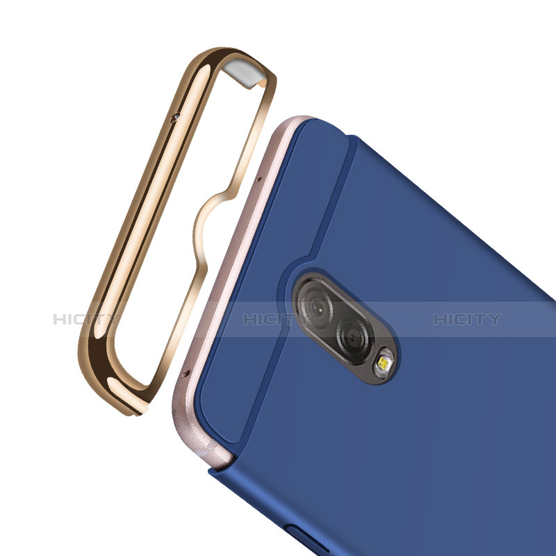 Carcasa Bumper Lujo Marco de Metal y Plastico Funda M01 para Samsung Galaxy C7 (2017)