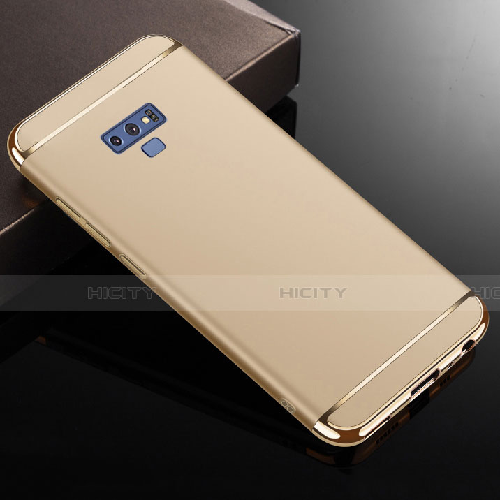 Carcasa Bumper Lujo Marco de Metal y Plastico Funda M01 para Samsung Galaxy Note 9