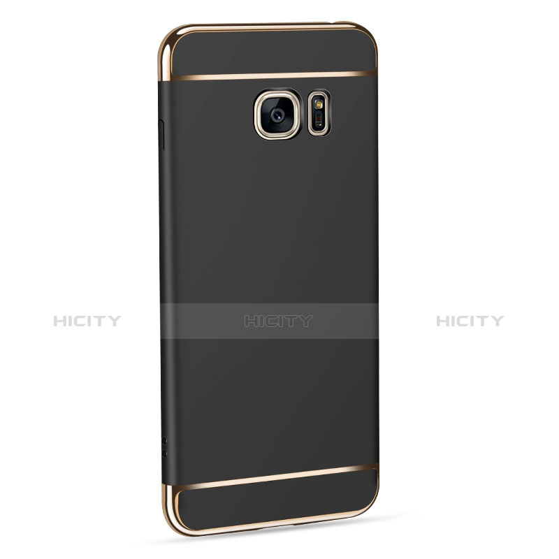 Carcasa Bumper Lujo Marco de Metal y Plastico Funda M01 para Samsung Galaxy S7 G930F G930FD