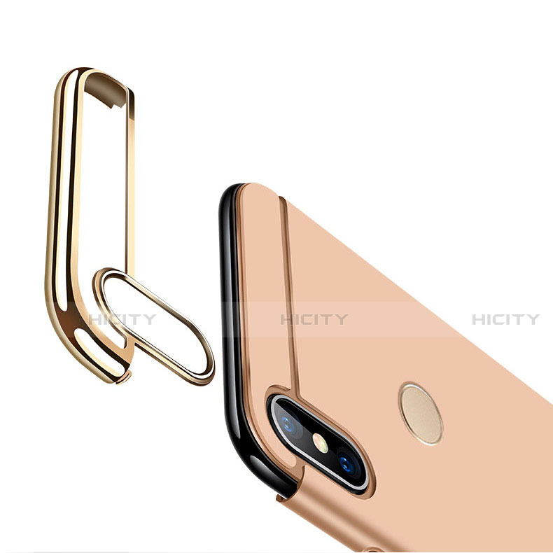 Carcasa Bumper Lujo Marco de Metal y Plastico Funda M01 para Xiaomi Mi 8