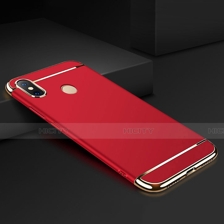 Carcasa Bumper Lujo Marco de Metal y Plastico Funda M01 para Xiaomi Mi 8