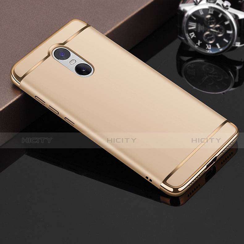 Carcasa Bumper Lujo Marco de Metal y Plastico Funda M01 para Xiaomi Redmi Note 4