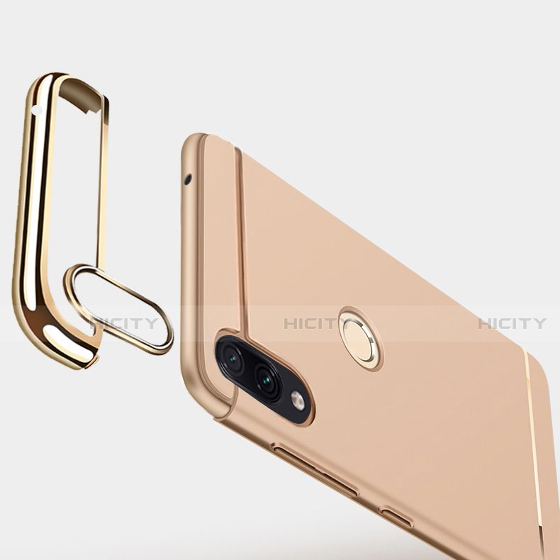 Carcasa Bumper Lujo Marco de Metal y Plastico Funda M01 para Xiaomi Redmi Note 7