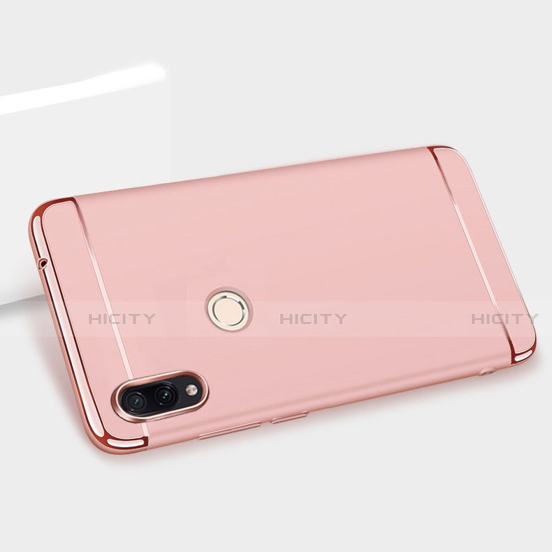 Carcasa Bumper Lujo Marco de Metal y Plastico Funda M01 para Xiaomi Redmi Note 7