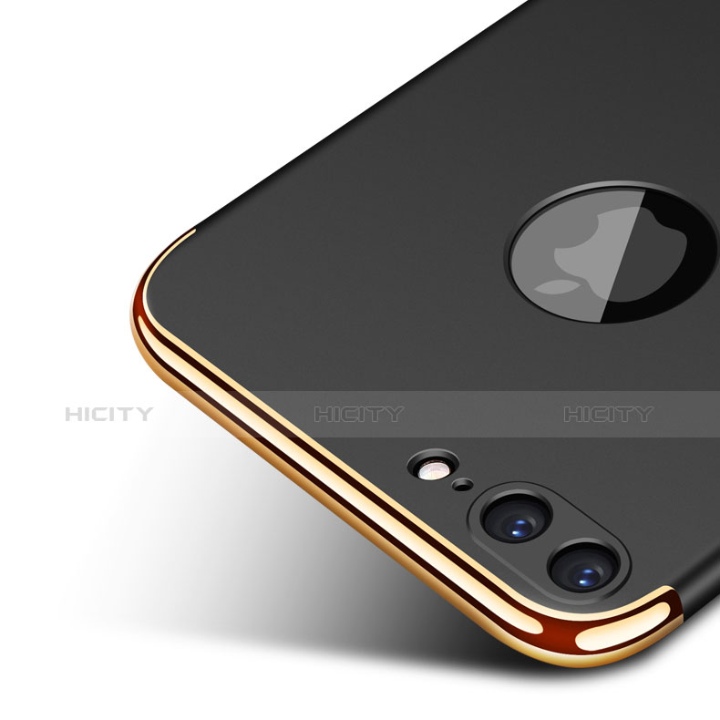 Carcasa Bumper Lujo Marco de Metal y Plastico Funda M02 para Apple iPhone 8 Plus