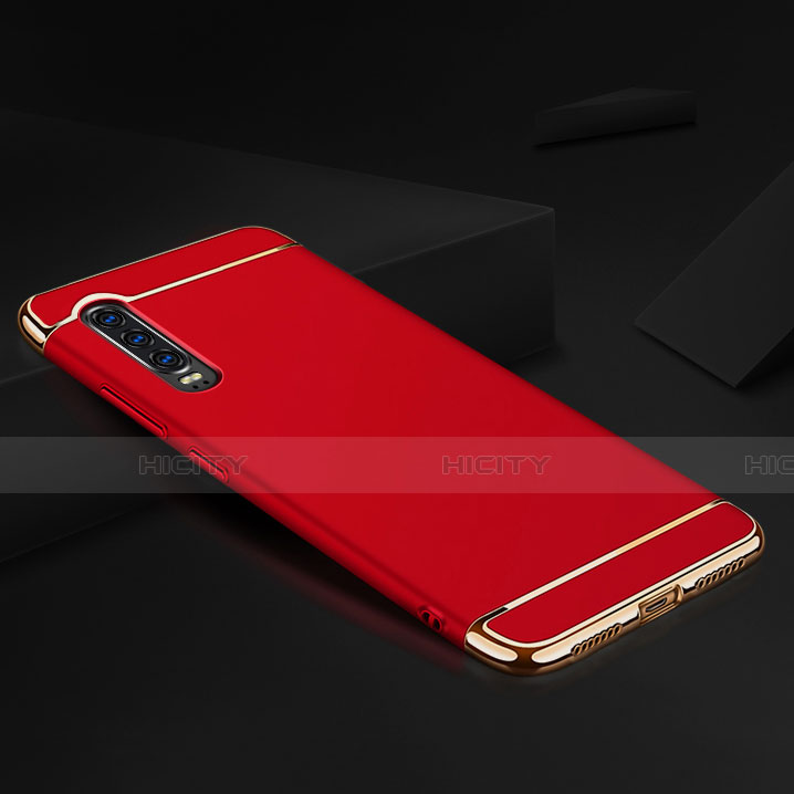 Carcasa Bumper Lujo Marco de Metal y Plastico Funda M03 para Huawei P30