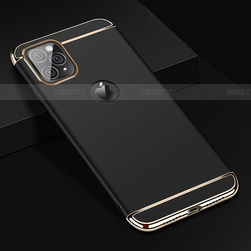 Carcasa Bumper Lujo Marco de Metal y Plastico Funda T01 para Apple iPhone 11 Pro Max