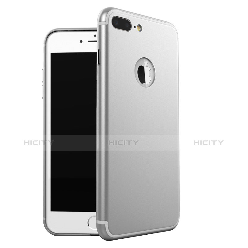 Carcasa Bumper Lujo Marco de Metal y Plastico Funda T01 para Apple iPhone 8 Plus