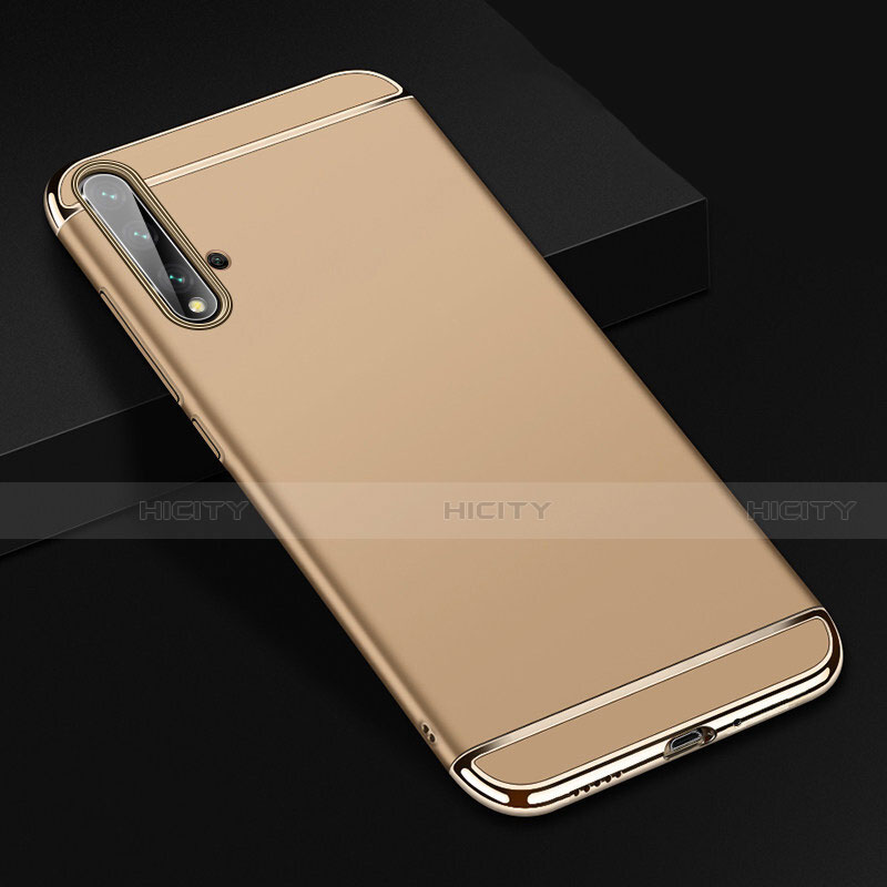 Carcasa Bumper Lujo Marco de Metal y Plastico Funda T01 para Huawei Nova 5