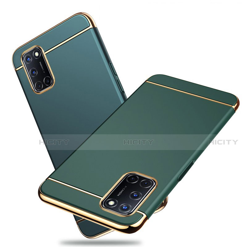 Carcasa Bumper Lujo Marco de Metal y Plastico Funda T01 para Oppo A72