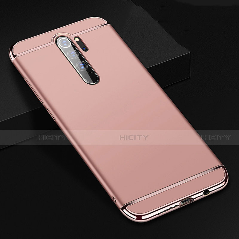 Carcasa Bumper Lujo Marco de Metal y Plastico Funda T01 para Xiaomi Redmi Note 8 Pro