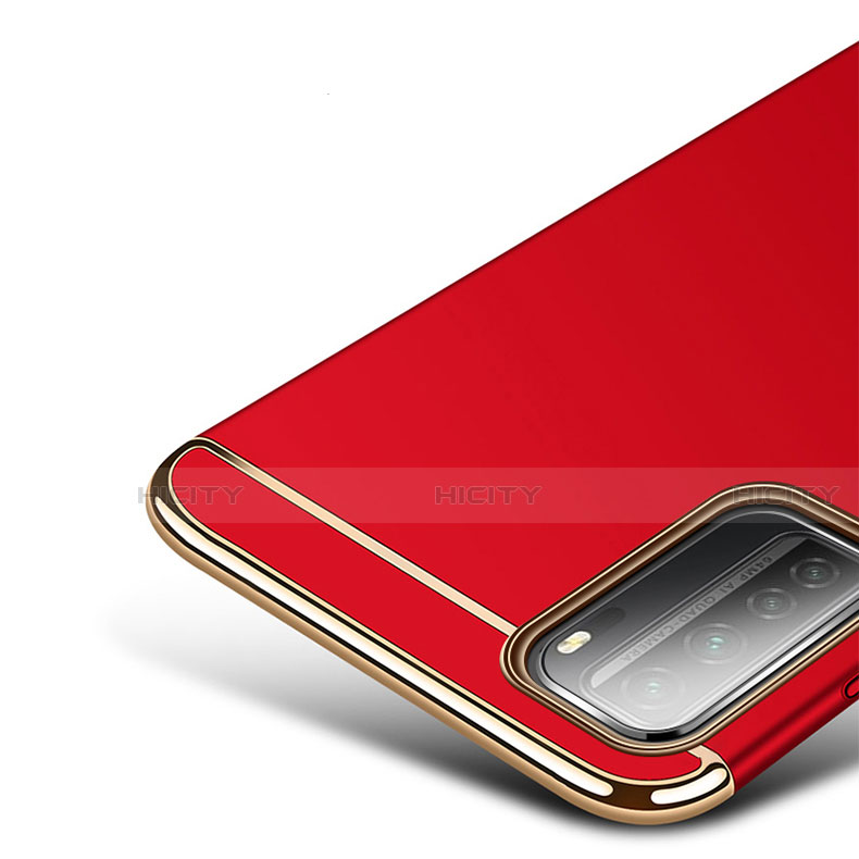 Carcasa Bumper Lujo Marco de Metal y Plastico Funda T02 para Huawei Nova 7 SE 5G