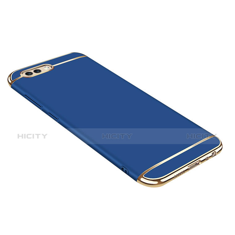 Carcasa Bumper Lujo Marco de Metal y Plastico para Huawei Honor 10 Azul