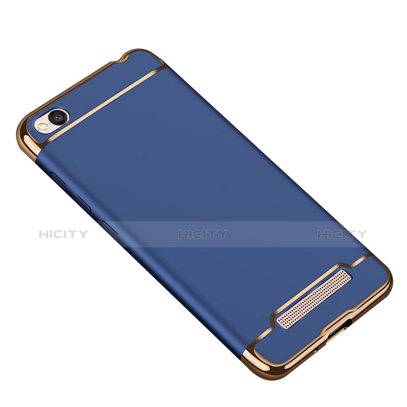 Carcasa Bumper Lujo Marco de Metal y Plastico para Xiaomi Redmi 5A Azul
