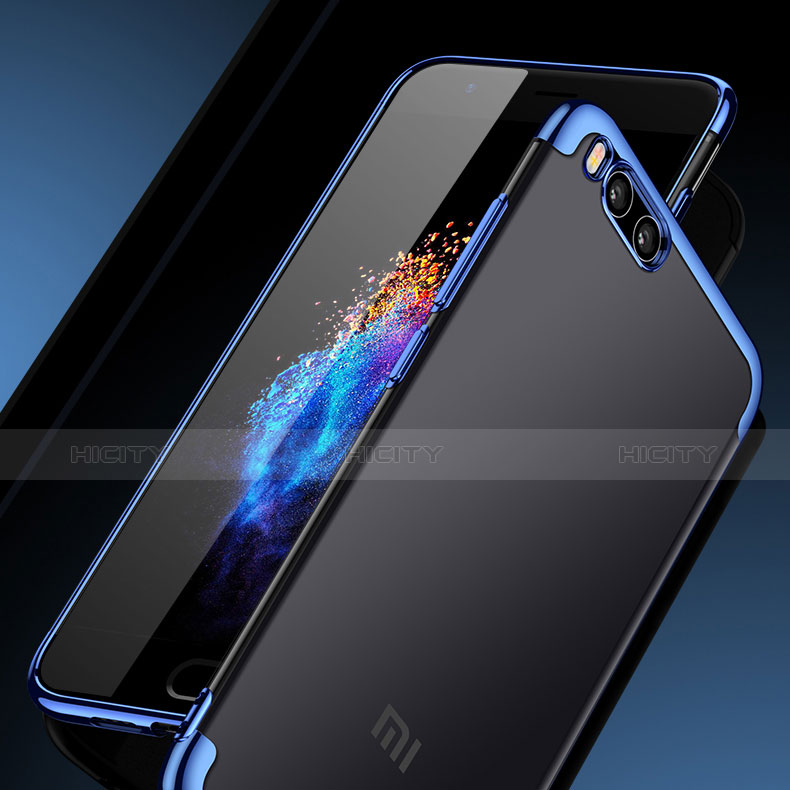 Carcasa Bumper Silicona Transparente Gel para Xiaomi Mi Note 3 Azul