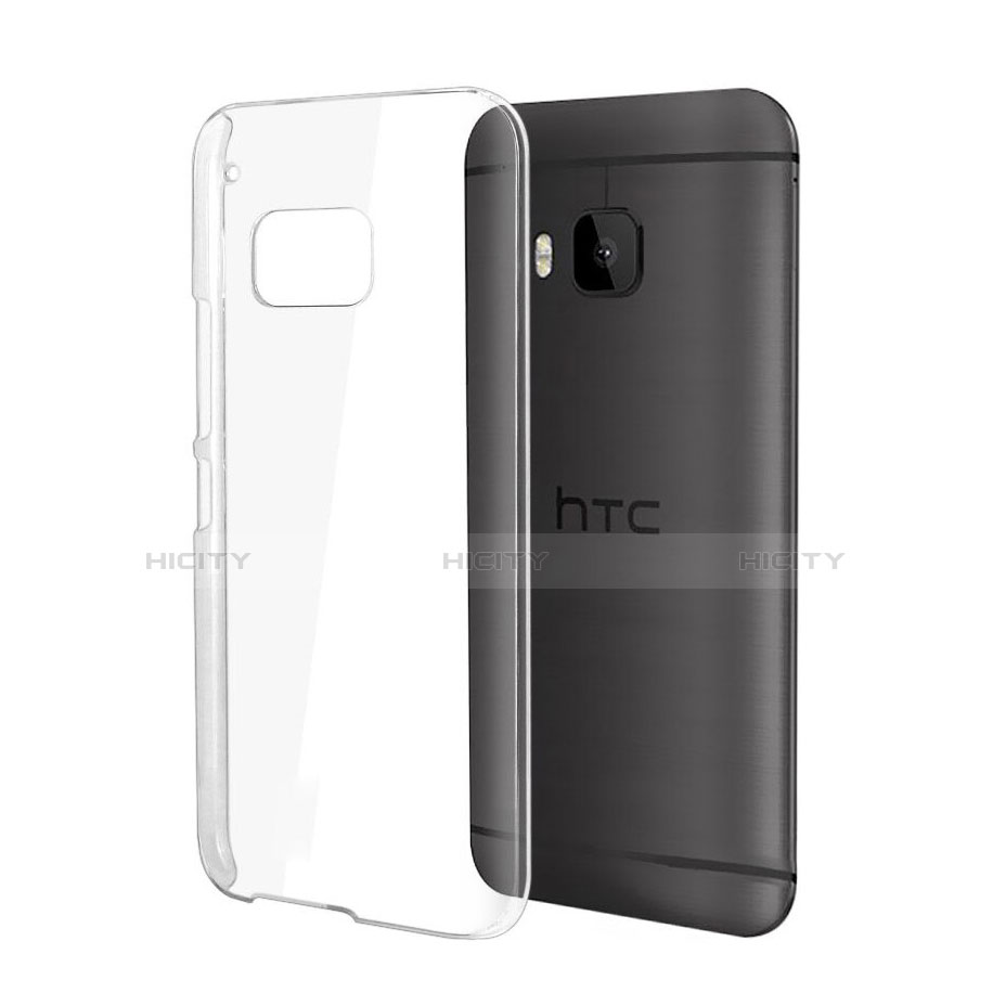 Carcasa Cristal Plastico Rigida Transparente para HTC One M9 Claro