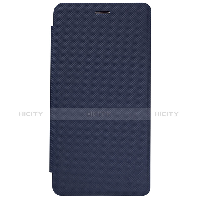 Carcasa de Cuero Cartera con Soporte L01 para Xiaomi Mi Note Azul