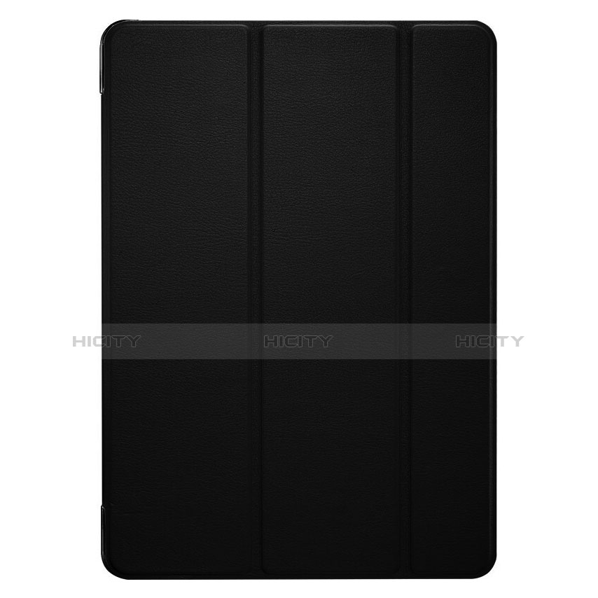 Carcasa de Cuero Cartera con Soporte L05 para Apple iPad Mini 2 Negro