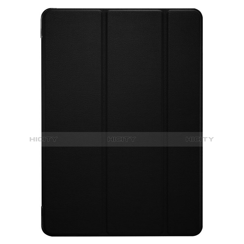 Carcasa de Cuero Cartera con Soporte L05 para Apple iPad Mini 3 Negro