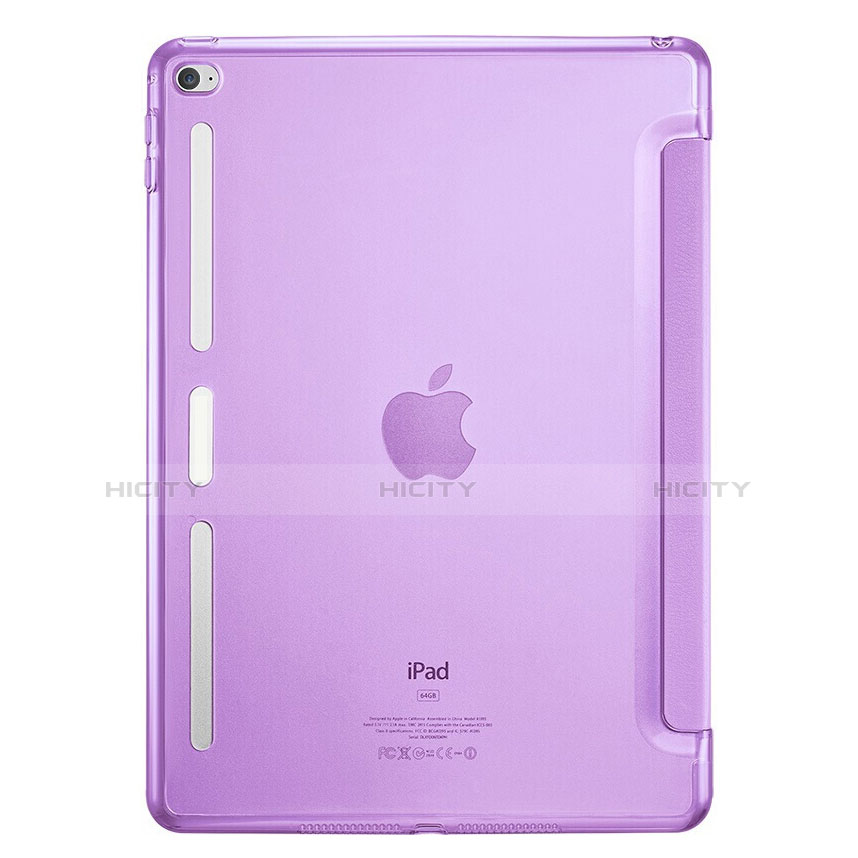 Carcasa de Cuero Cartera con Soporte L06 para Apple iPad Mini 4 Rosa