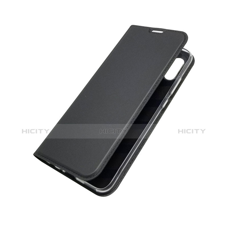 Carcasa de Cuero Cartera con Soporte L06 para Huawei Honor 10 Lite Negro