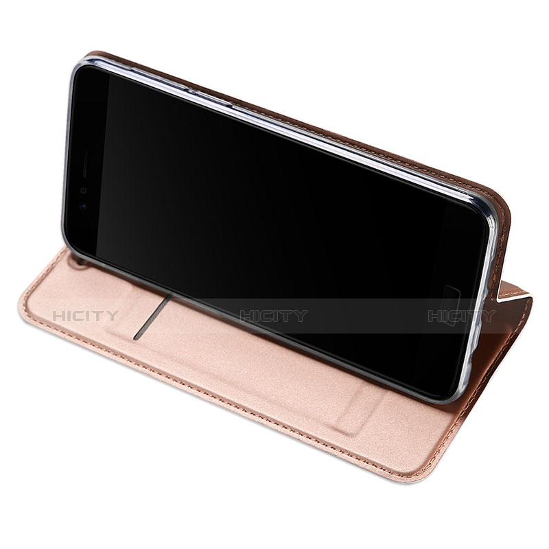 Carcasa de Cuero Cartera con Soporte para Asus Zenfone 4 ZE554KL Oro Rosa