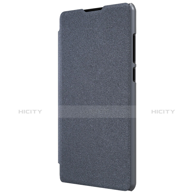 Carcasa de Cuero Cartera con Soporte para Xiaomi Mi Mix Evo Negro