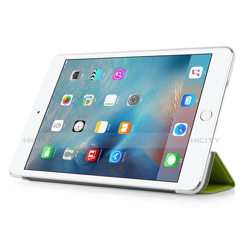 Carcasa de Cuero Mate con Soporte para Apple iPad Pro 9.7 Verde