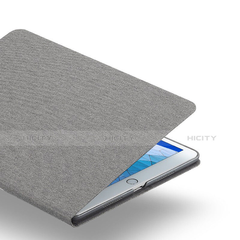 Carcasa de pano Cartera con Soporte para Apple iPad Air 3 Gris