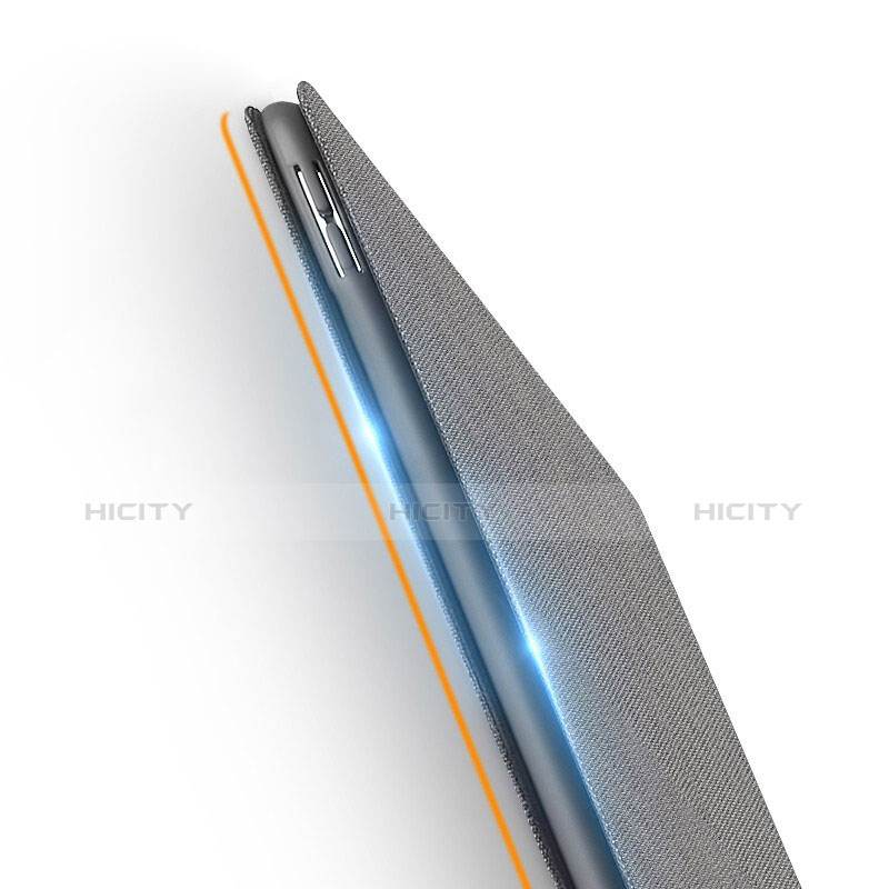 Carcasa de pano Cartera con Soporte para Apple iPad New Air (2019) 10.5 Gris