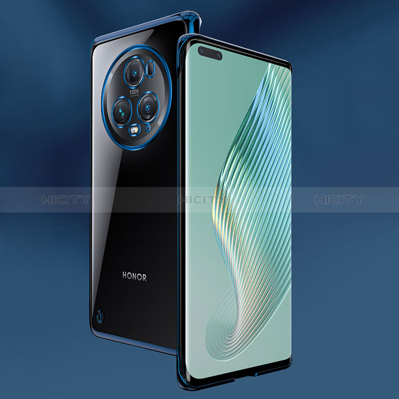 Carcasa Dura Cristal Plastico Funda Rigida Sin Marco Transparente H01 para Huawei Honor Magic5 Pro 5G