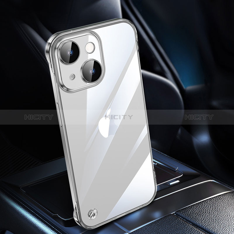 Carcasa Dura Cristal Plastico Funda Rigida Transparente Gradiente QC2 para Apple iPhone 14 Plus