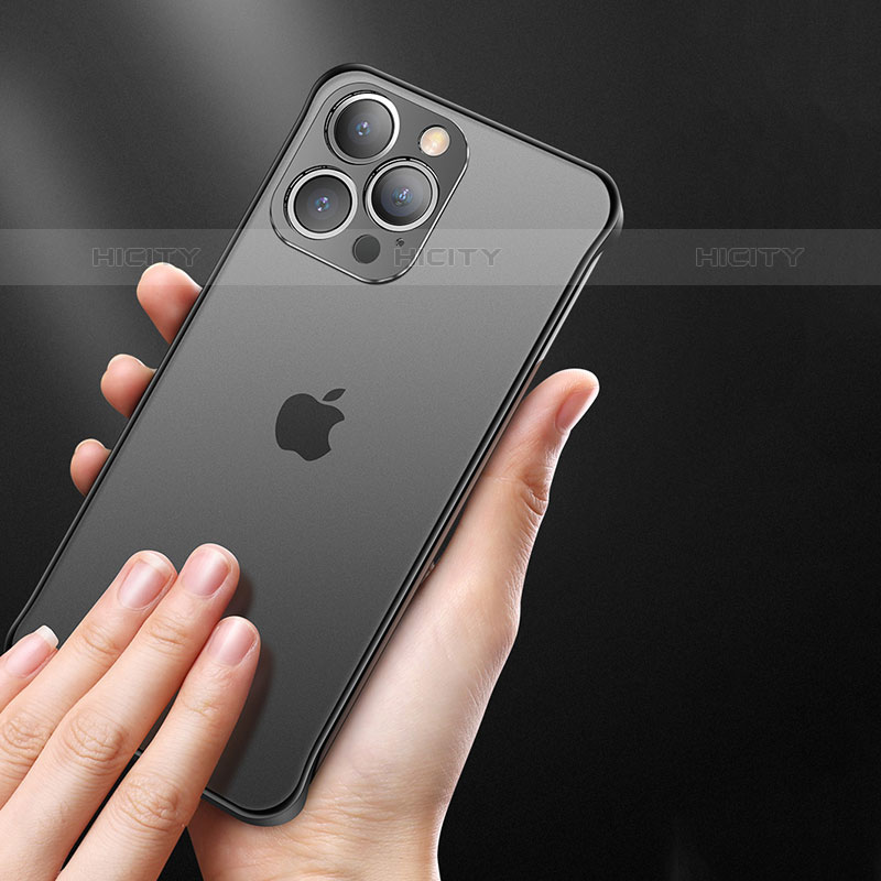 Carcasa Dura Cristal Plastico Funda Rigida Transparente H01 para Apple iPhone 15 Pro