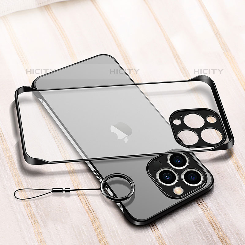 Carcasa Dura Cristal Plastico Funda Rigida Transparente H01 para Apple iPhone 15 Pro