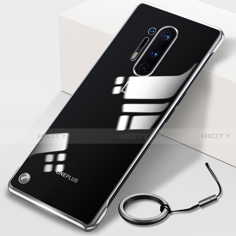 Carcasa Dura Cristal Plastico Funda Rigida Transparente H01 para OnePlus 8 Pro