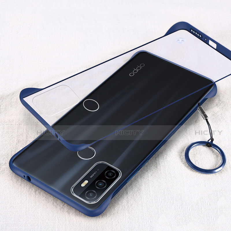 Carcasa Dura Cristal Plastico Funda Rigida Transparente H01 para Oppo A53