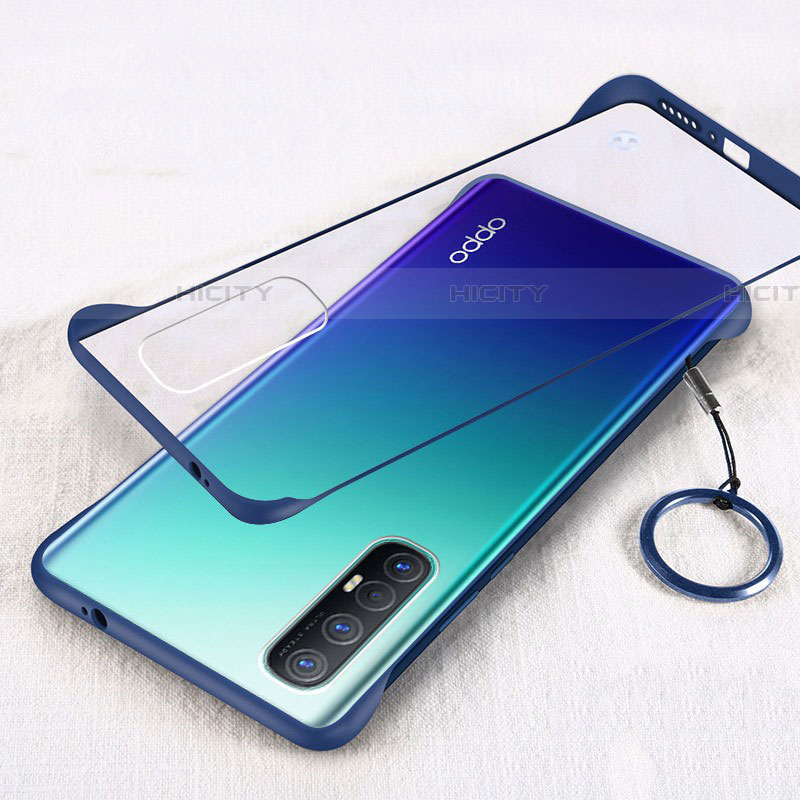 Carcasa Dura Cristal Plastico Funda Rigida Transparente H01 para Oppo Reno3 Pro